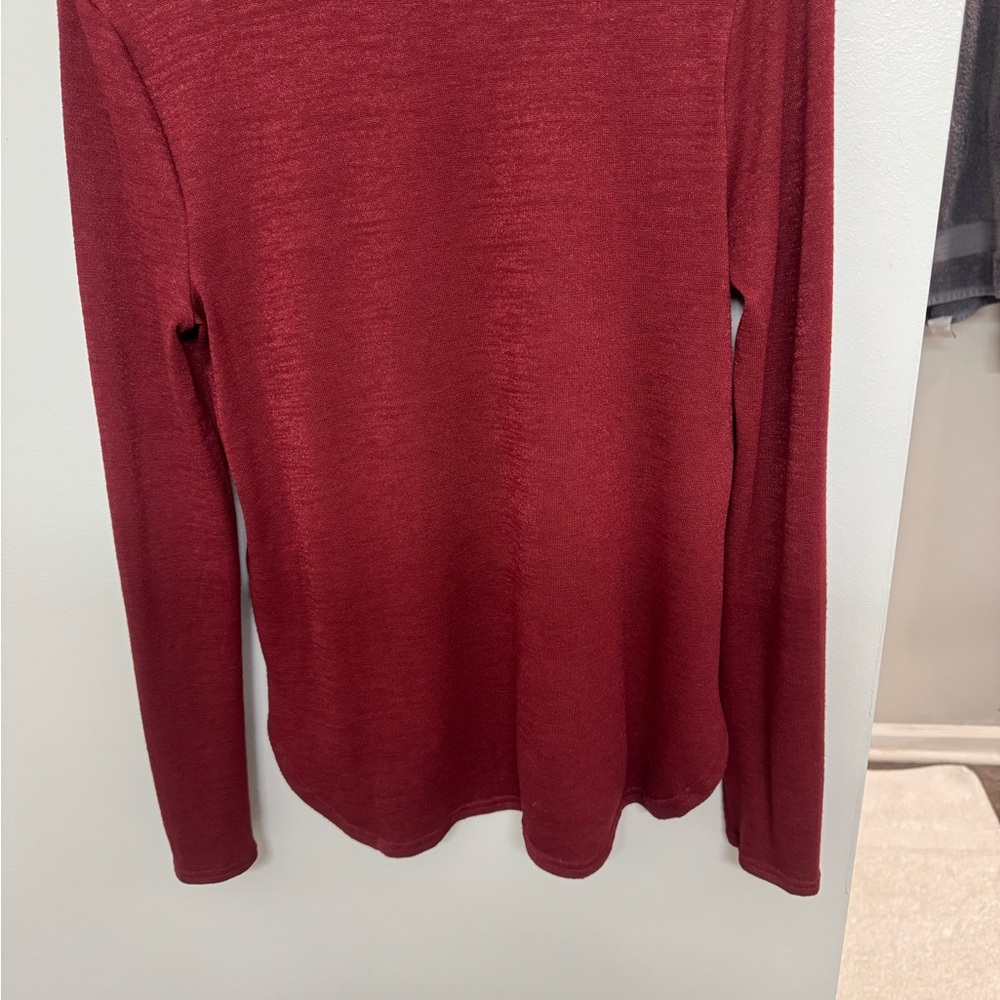 Banana Republic Luxespun Long Sleeved T Shirt Size Small - Picture 4 of 5